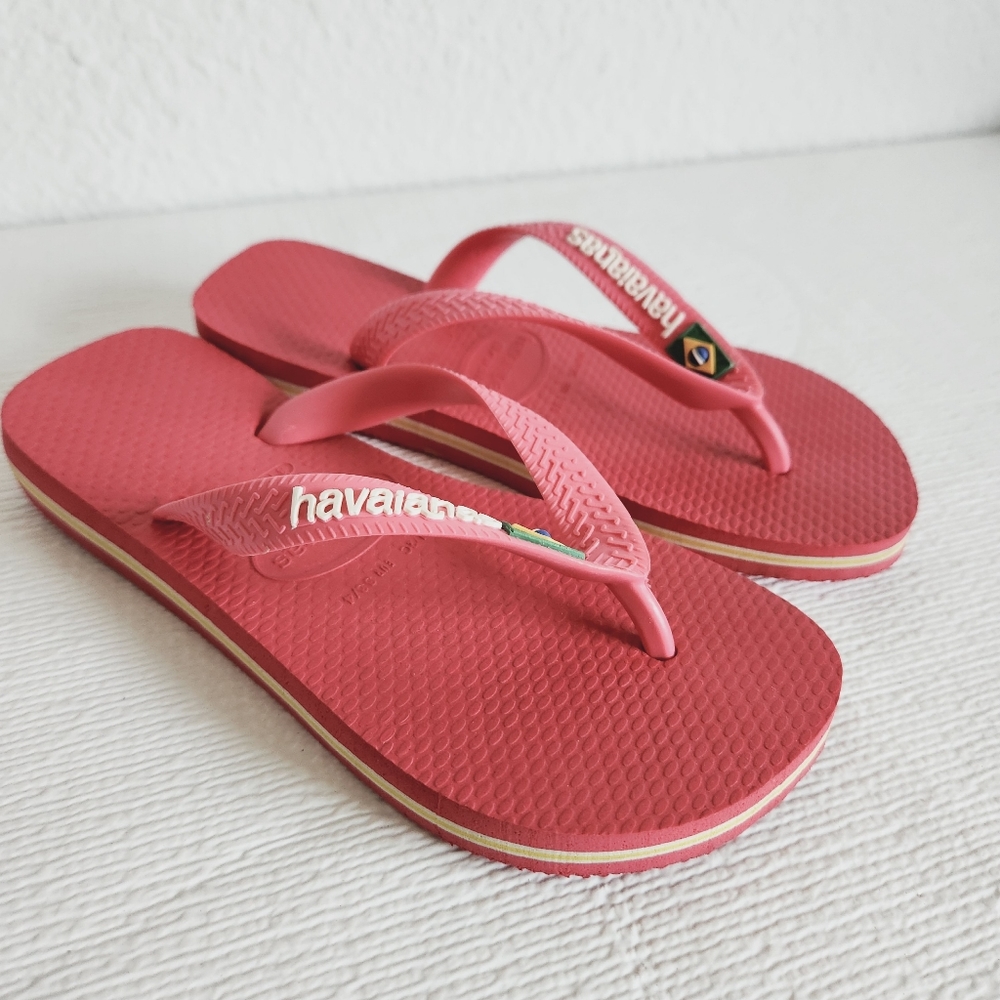 Havaianas Pink Girl's Flip Flop Sandals